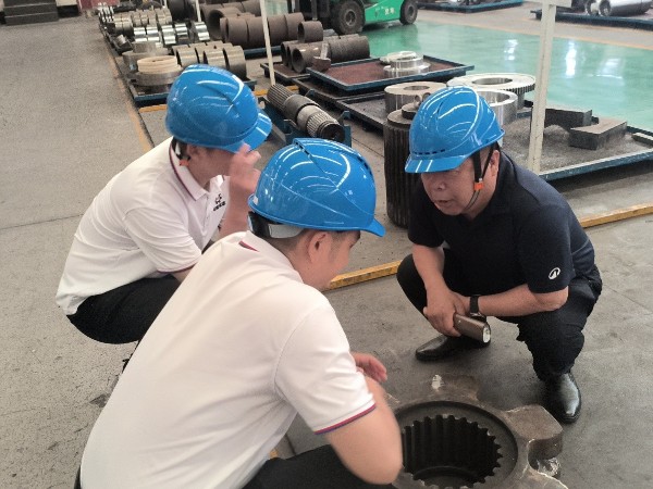 山西景總蒞臨河南雙志考察，聚焦鏈輪軸組工藝及產(chǎn)能