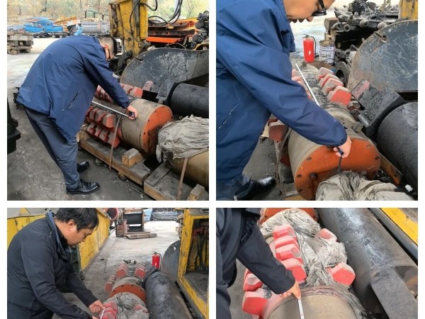 赴甘肅實(shí)地測(cè)繪鏈輪軸組、刮板